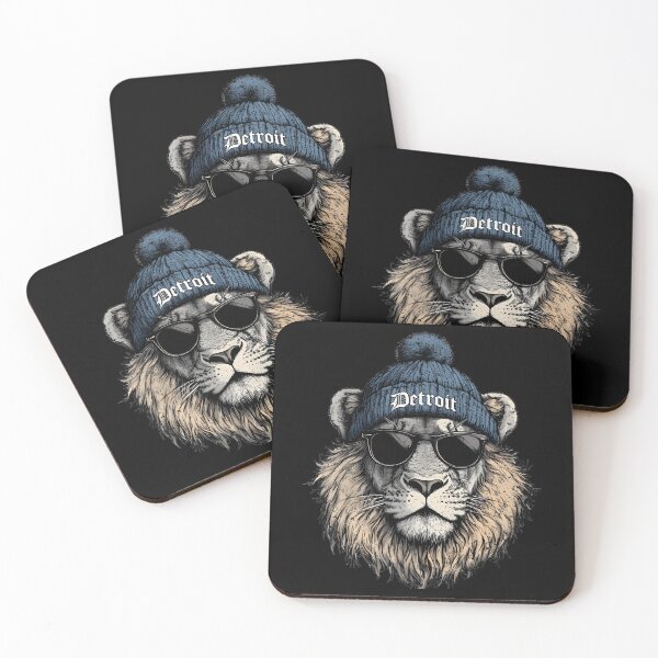 Item preview, Opulent Det.roit Lions Streetwear Det.roit Graphic Blue Lion designed and sold by JordLehne.