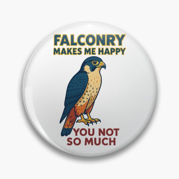 Item preview, Falconry Makes Me Happy You Not So Much falcon designed and sold by LuminOrb.