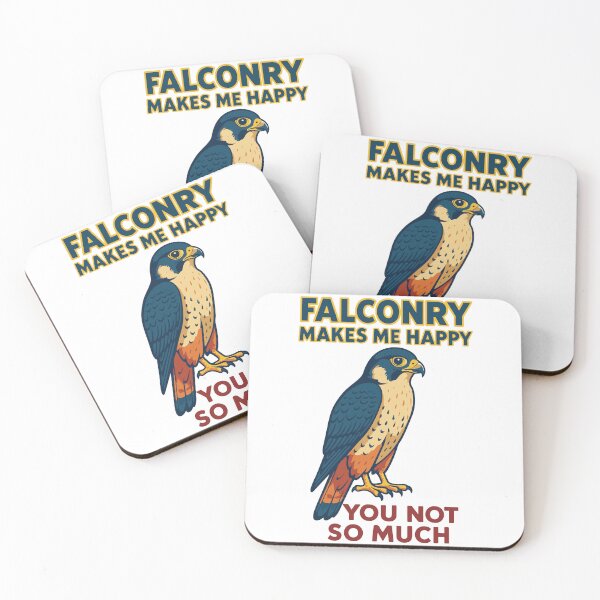 Item preview, Falconry Makes Me Happy You Not So Much falcon designed and sold by LuminOrb.
