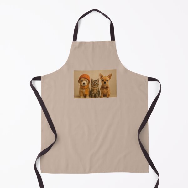Item preview, Cute Stylish Pets – Puppy, Kitten & Chihuahua Fashion Portrait designed and sold by Malumaluu.