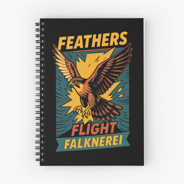 Item preview, Feathers Flight Falknerei Peregrine Falcon Design designed and sold by LuminOrb.