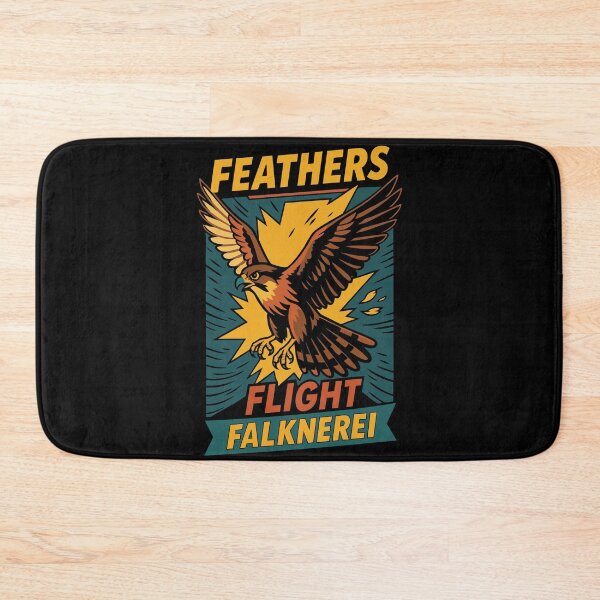 Item preview, Feathers Flight Falknerei Peregrine Falcon Design designed and sold by LuminOrb.