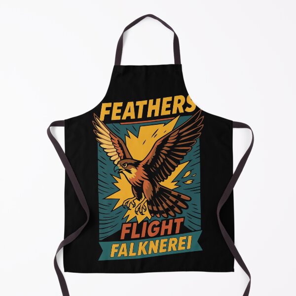 Item preview, Feathers Flight Falknerei Peregrine Falcon Design designed and sold by LuminOrb.