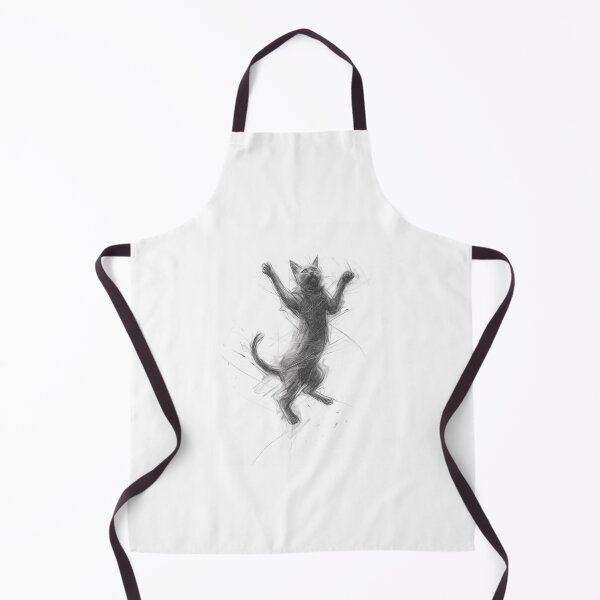 Item preview, Jumping Cat designed and sold by Leon Woods Pencil Art.