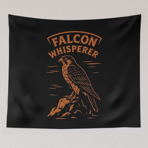 Item preview, Falcon Whisperer Falconry Birds Wildlife designed and sold by LuminOrb.