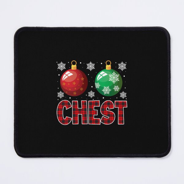 Item preview, Chest Nuts Matching Chestnuts Funny Christmas Couples Chest 		 designed and sold by pubjjxriso.