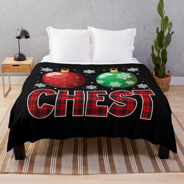 Item preview, Chest Nuts Matching Chestnuts Funny Christmas Couples Chest 		 designed and sold by pubjjxriso.