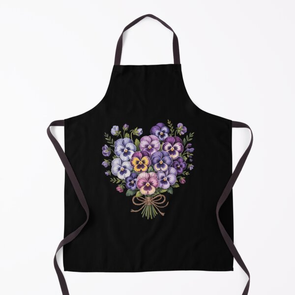 Item preview, alzheimer purple floral pansy dementia alzheimer's awarenes designed and sold by TrinaEspinoza.