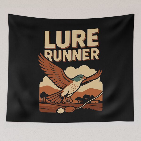 Item preview, Falcon Lure Runner Falconry Birds Peregrine designed and sold by LuminOrb.