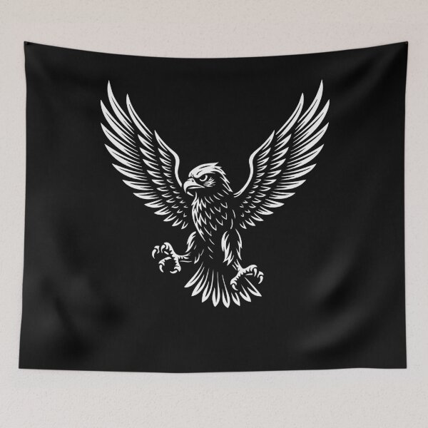 Item preview, Majestic Falcon Soaring High Design designed and sold by LuminOrb.