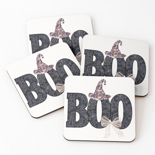 Item preview, Halloween Candy Boo With Witch Hat designed and sold by VladoZork.