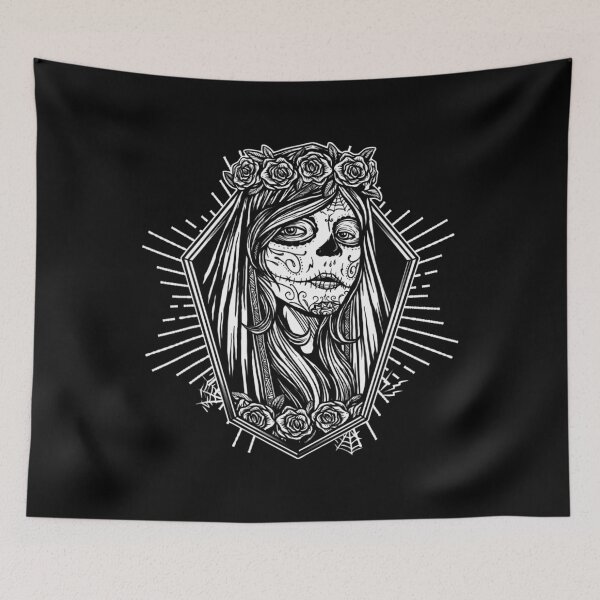 Item preview, Santa Muerte  Skeleton 	  Mexico Mexican 		 designed and sold by weliewtesimar.