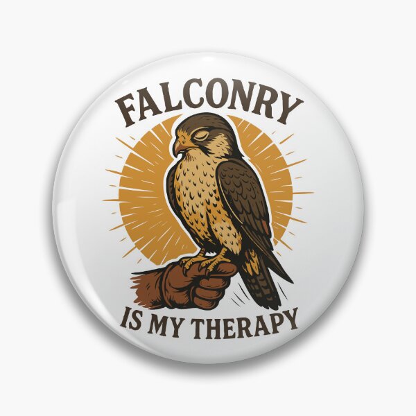 Item preview, Falconry Is My Therapy Bird Watching Falconer designed and sold by LuminOrb.