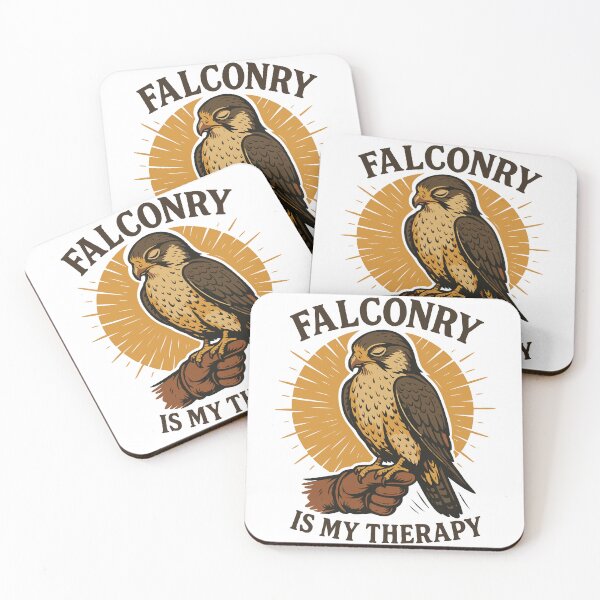 Item preview, Falconry Is My Therapy Bird Watching Falconer designed and sold by LuminOrb.