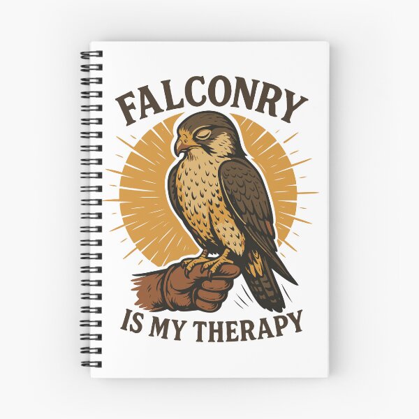 Item preview, Falconry Is My Therapy Bird Watching Falconer designed and sold by LuminOrb.