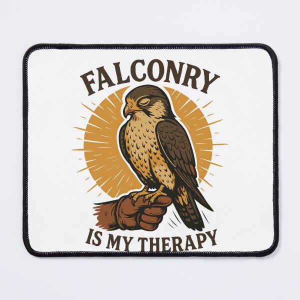 Item preview, Falconry Is My Therapy Bird Watching Falconer designed and sold by LuminOrb.