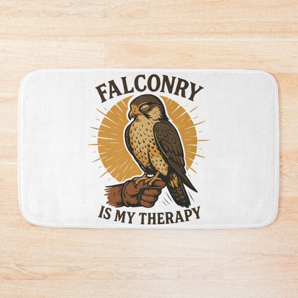 Item preview, Falconry Is My Therapy Bird Watching Falconer designed and sold by LuminOrb.