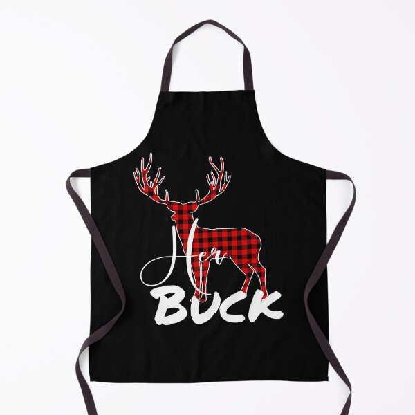 Item preview, Matching Couples Christmas Pajamas Buffalo Plaid Her Buck 		 designed and sold by decruhammij.