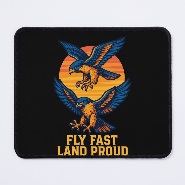 Item preview, Falcon Fly Fast Land Proud Falconry Birds Design designed and sold by LuminOrb.