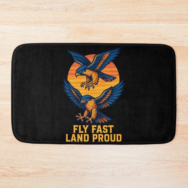 Item preview, Falcon Fly Fast Land Proud Falconry Birds Design designed and sold by LuminOrb.