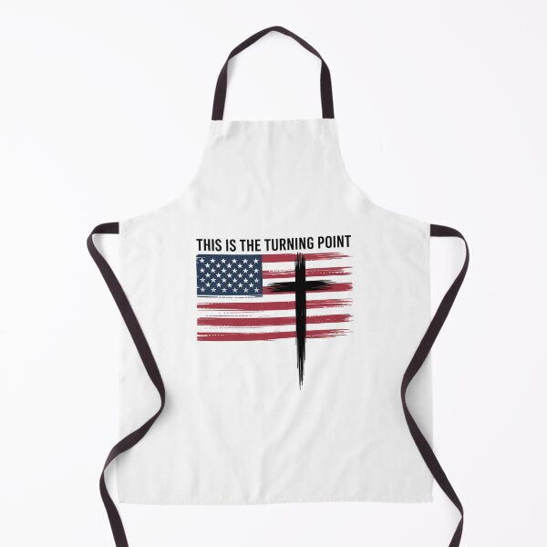 Item preview, White This is The Turning Point American Flag designed and sold by Sunset4Bones.