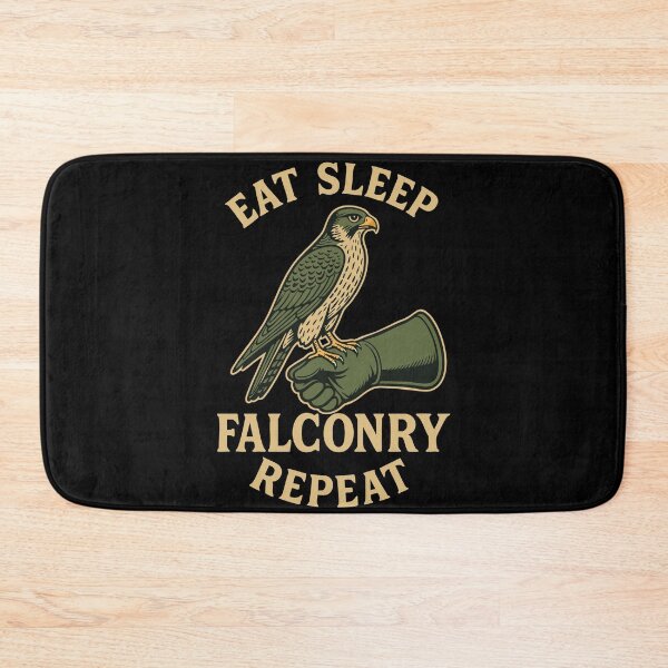Item preview, Eat Sleep Falconry Repeat Falconer Lifestyle designed and sold by LuminOrb.