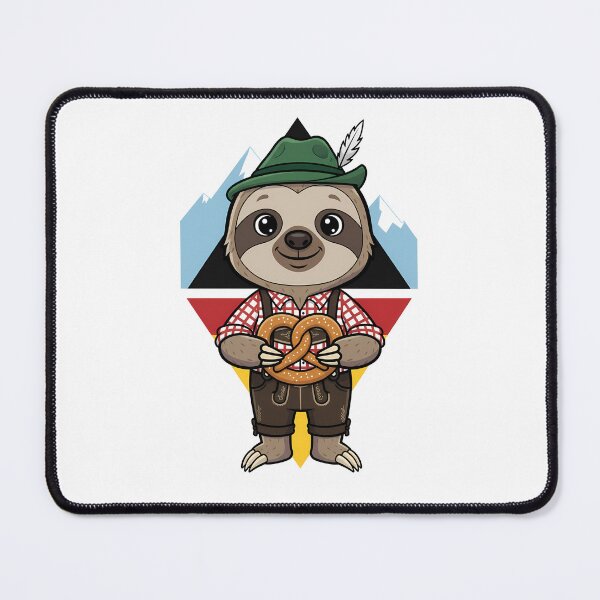 Item preview, German Sloth Bavarian Pretzel Alps designed and sold by k3rstman1.