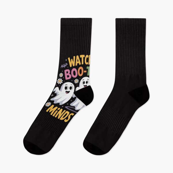 Item preview, Halloween Teacher Groovy Watching Boo-Tiful Minds Grow designed and sold by VladoZork.