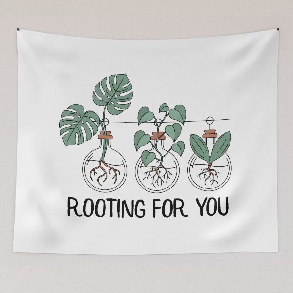 Item preview, Rooting For You Hydroponics Indoor Plant designed and sold by zalisaurus.