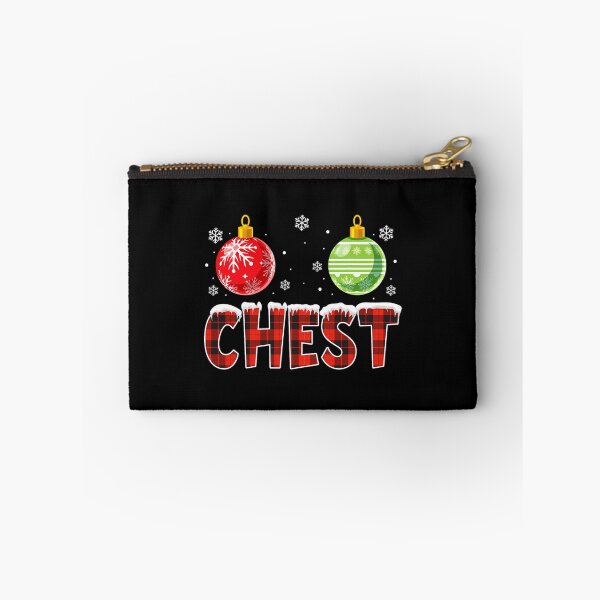 Item preview, Chest Nuts Matching Chestnuts Funny Christmas Couples Chest 	1	 designed and sold by pubjjxriso.