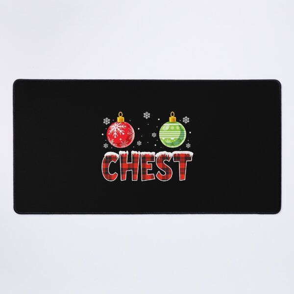 Item preview, Chest Nuts Matching Chestnuts Funny Christmas Couples Chest 1 designed and sold by pubjjxriso.
