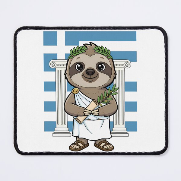 Item preview, Greek Sloth Mythology Laurel Wreath designed and sold by k3rstman1.