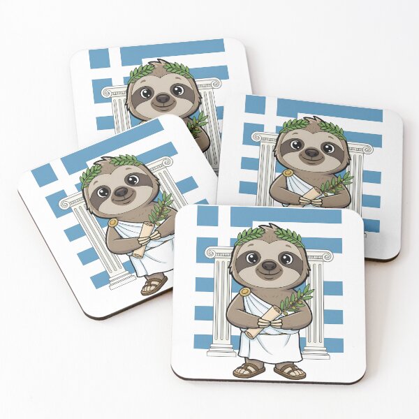 Item preview, Greek Sloth Mythology Laurel Wreath designed and sold by k3rstman1.