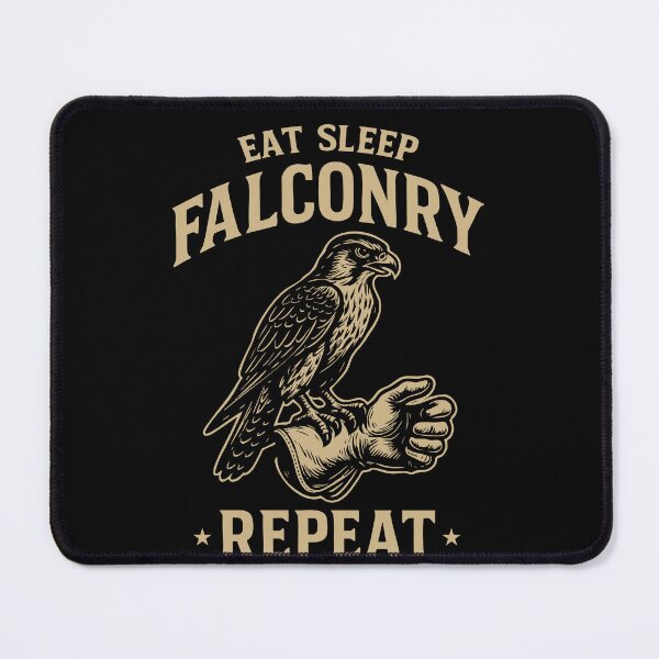 Item preview, Eat Sleep Falconry Repeat Falconry Hunting designed and sold by LuminOrb.