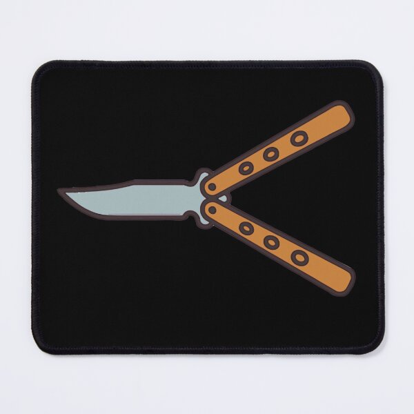 Item preview, Basic Butterfly Knife Illustration designed and sold by UNK-Fatigues.