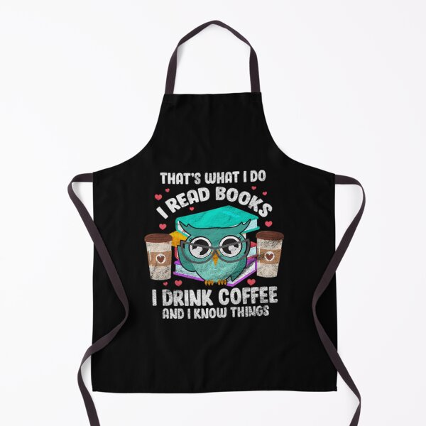 Item preview, I Read Books I Drink Coffee and I Know Things Owl Reader Pullover designed and sold by irinotebinip.