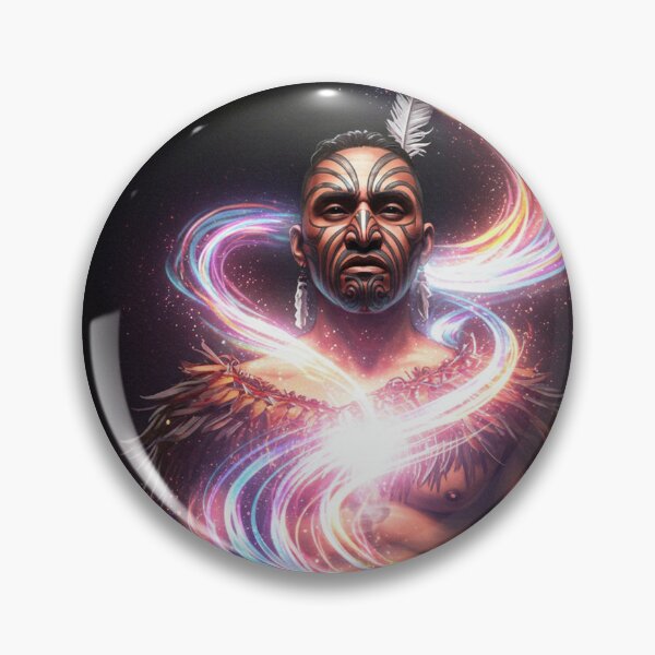Item preview, Warrior of Light – Māori Spirit Energy designed and sold by KoruWairua-Arts.