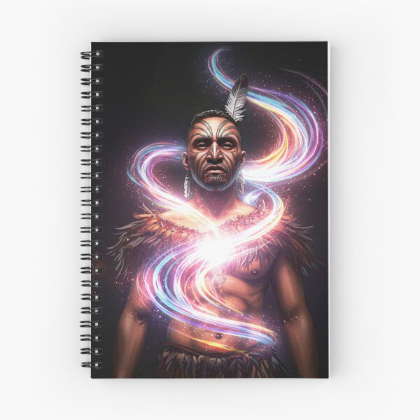Item preview, Warrior of Light – Māori Spirit Energy designed and sold by KoruWairua-Arts.
