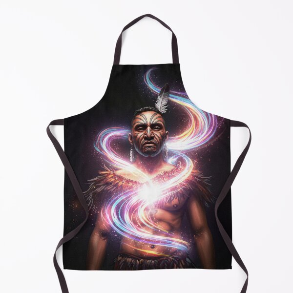 Item preview, Warrior of Light – Māori Spirit Energy designed and sold by KoruWairua-Arts.