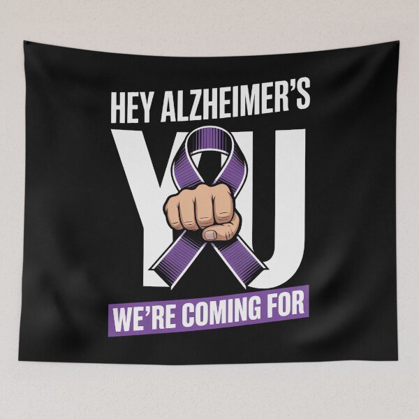 Item preview, Alzheimer's AD Disease Purple Awareness Ribbon Advocates designed and sold by TrinaEspinoza.