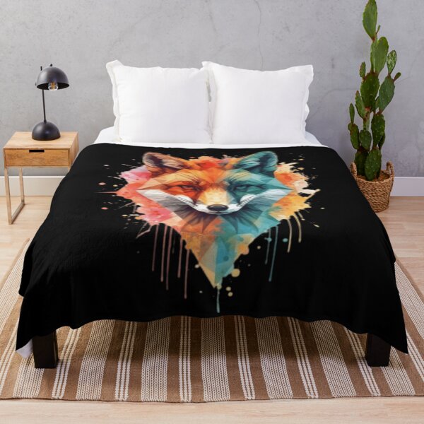 Item preview, Geometric Fox Illustration designed and sold by ZZEE--Lifestyle.