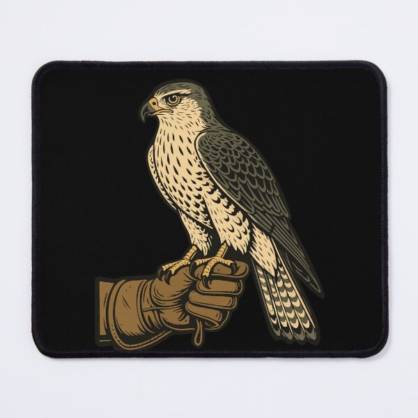 Item preview, Falconry Hunting Peregrine Falcon Design designed and sold by LuminOrb.