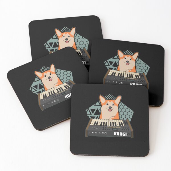 Item preview, Funny Synthesizer fan KORGI Corgi Dog Lover designed and sold by BlancaBlasco5.