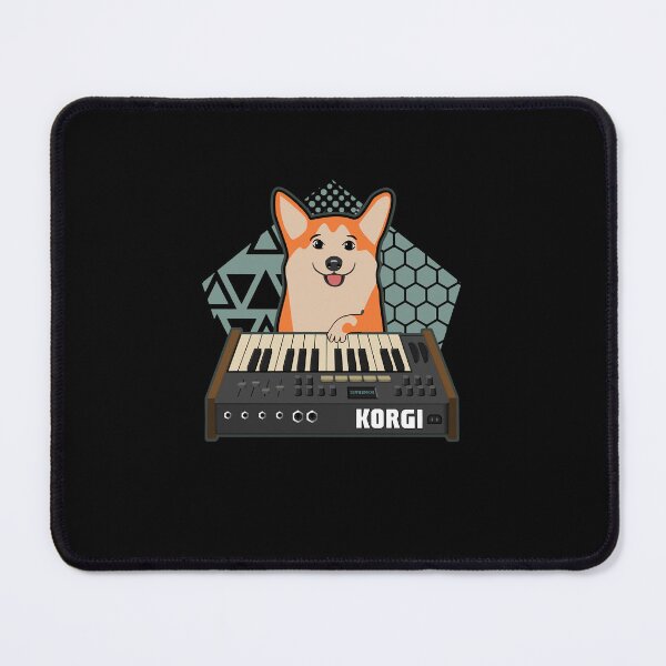 Item preview, Funny Synthesizer fan KORGI Corgi Dog Lover designed and sold by BlancaBlasco5.