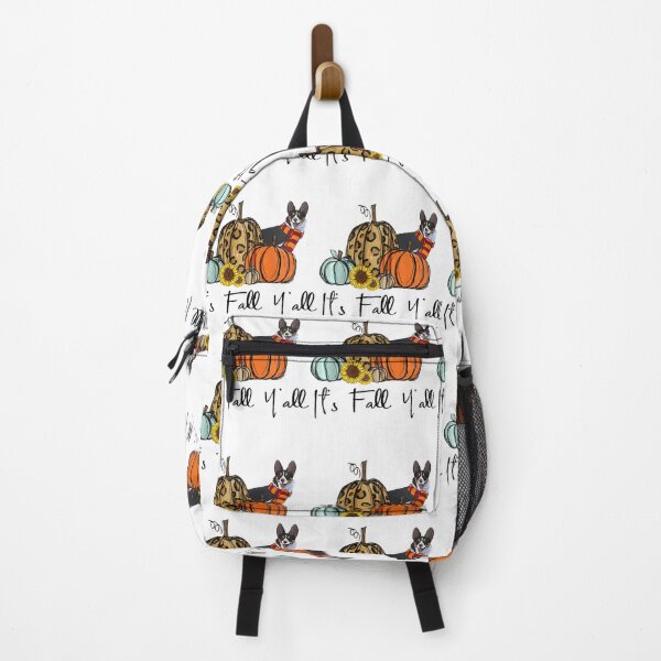 Item preview, It's Fall Y'all Corgi Dog Leopard Pumpkin Sunflower Zip 	1	 designed and sold by lkhirwbrm.
