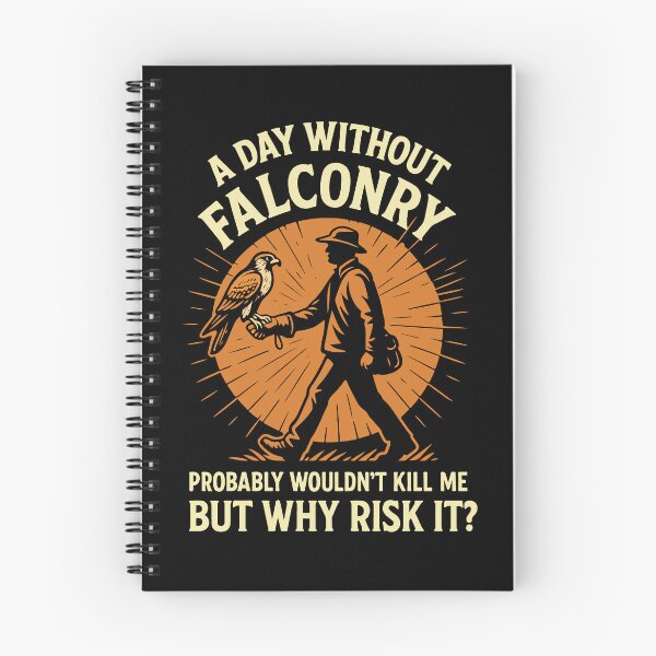 Item preview, A Day Without Falconry funny falcon design designed and sold by LuminOrb.