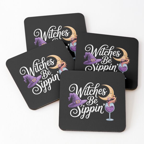 Item preview, Witches Be Sippin’ Funny Halloween Witch Wine Lover designed and sold by Sunset4Bones.