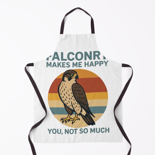 Item preview, Falconry Makes Me Happy You Not So Much Retro designed and sold by LuminOrb.