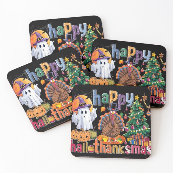 Item preview, happy hallothanksmas spooly turkey christmas designed and sold by VladoZork.