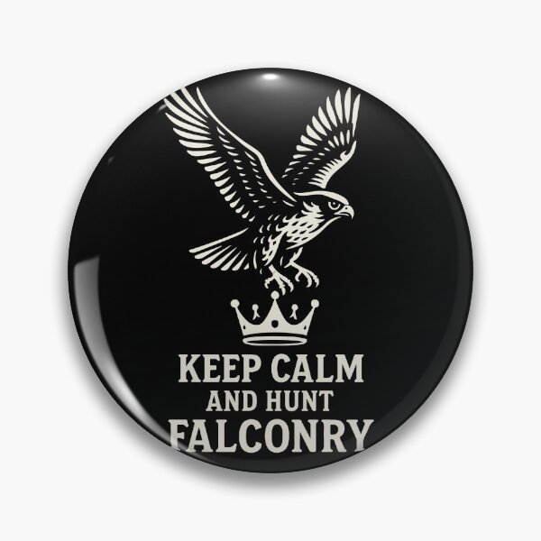 Item preview, Falcon Keep Calm And Hunt Falconry Enthusiast designed and sold by LuminOrb.